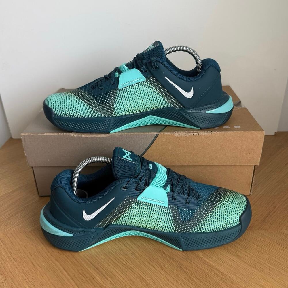 Nike Metcon 10 ‘Midnight Turquoise’ Women Running Sneakers- SZ 8 - Picture 7 of 11